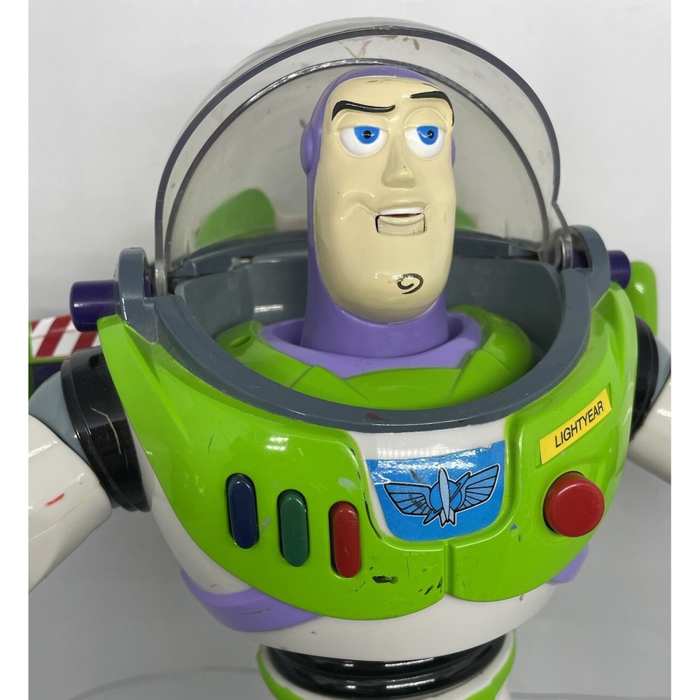 Toy Story Ultimate Buzz Lightyear Talking Mouth Moves Lights Figure Disney Pixar